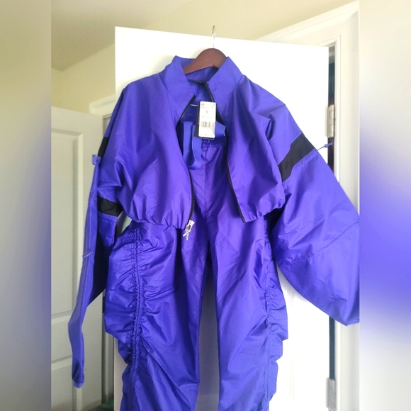 Reebok x Cardi B Woven 2pc Suit Large Ultimate Purple Streetwear - Picture 7 of 15